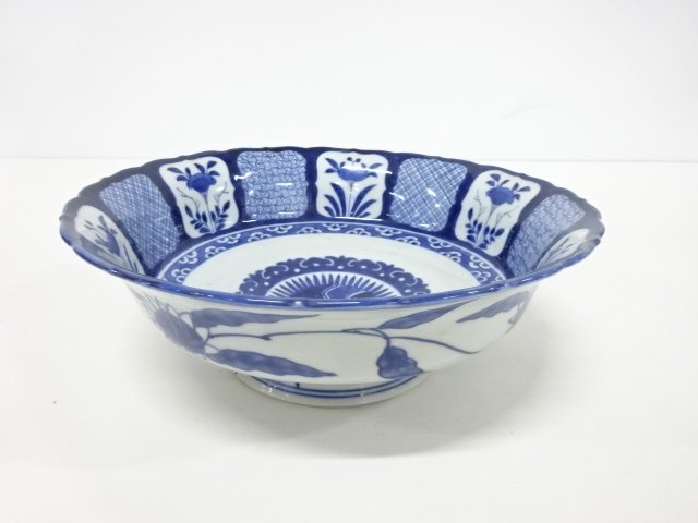 古伊万里　染付　大鉢